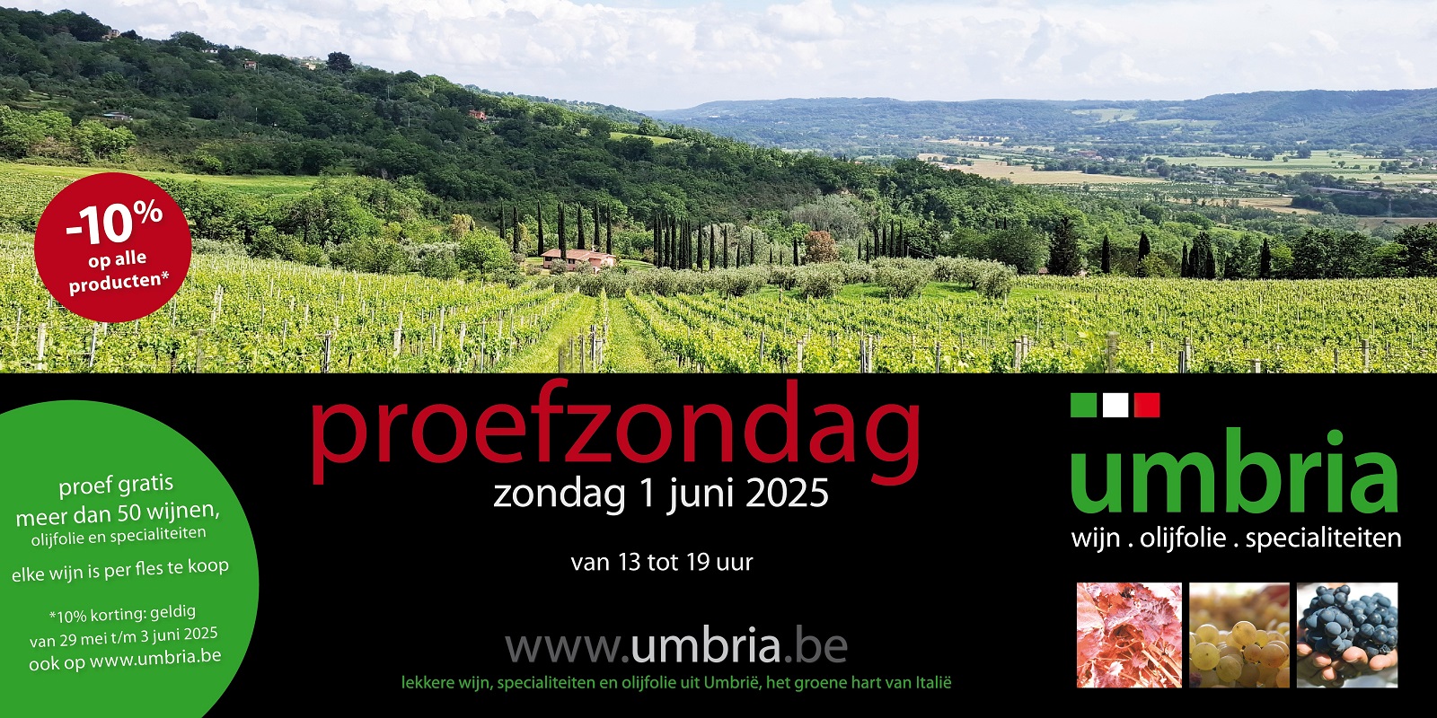 Proefzondag bij Umbria in Geel
