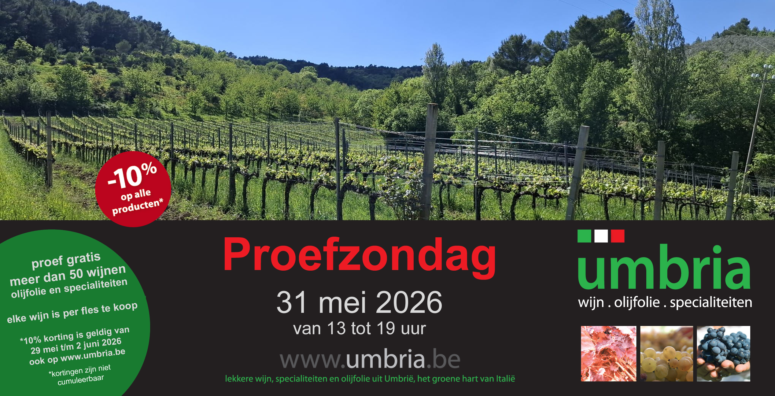 Proefzondag bij Umbria in Geel